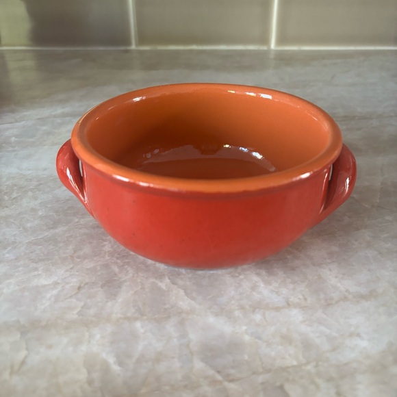 DE SILVA Red Terracotta Soup Bowl Set of 4 Baking Bowl Dish Made in Italy - Picture 12 of 15